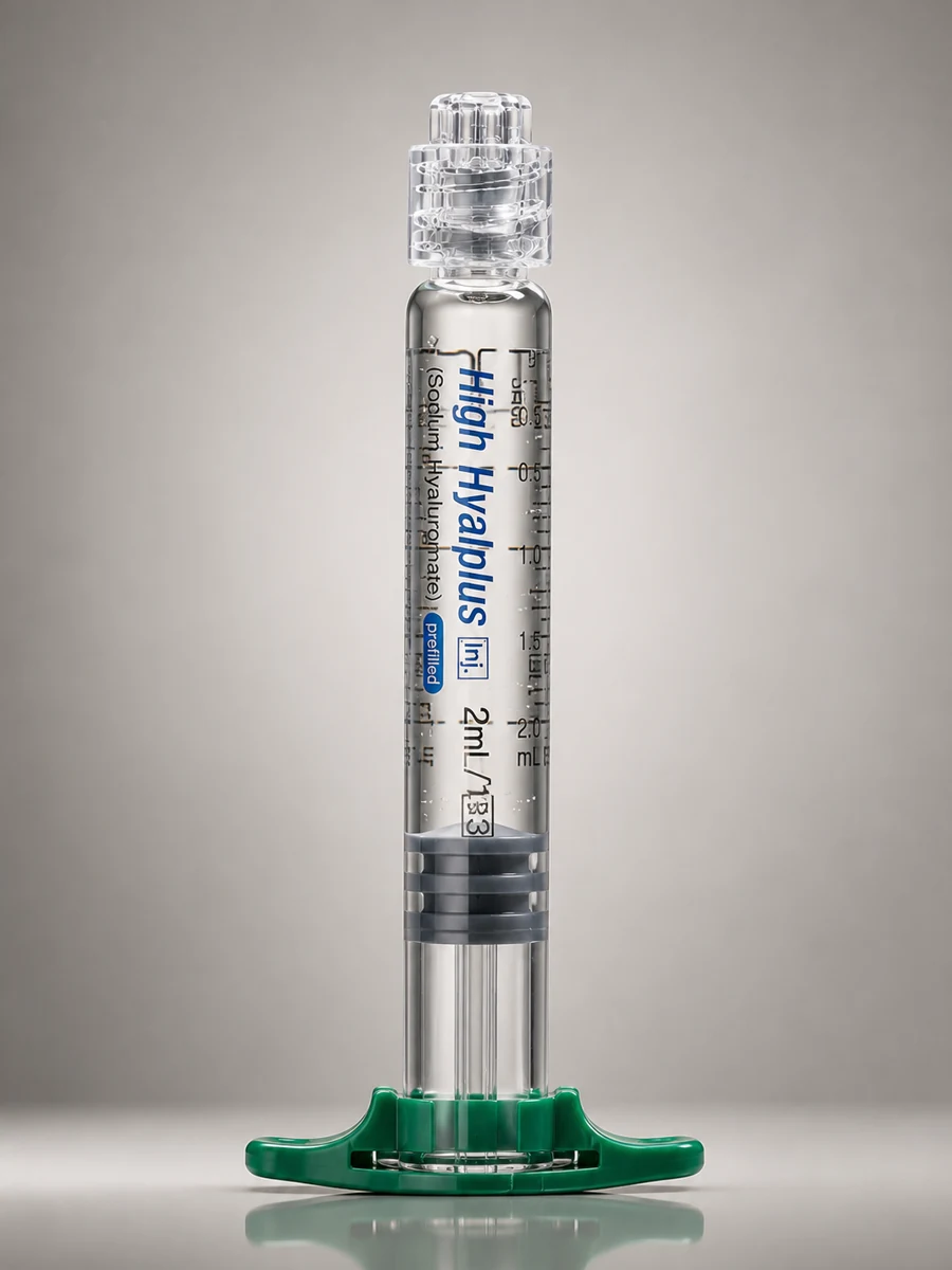 Seringa pré-preenchida do High Hyalplus Inj.